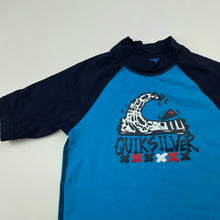 Load image into Gallery viewer, Boys Quiksilver, short sleeve rashie / swim top, EUC, size 2,  