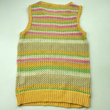 Load image into Gallery viewer, Girls ELLE PETITE, crocheted cotton top, L: 45cm, armpit to armpit: 32cm, EUC, size 5-6,  