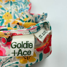 Load image into Gallery viewer, Girls Goldie + Ace, colourful floral linen romper, EUC, size 0,  