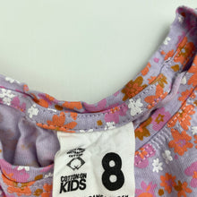 Load image into Gallery viewer, Girls Cotton On, floral cotton casual dress, EUC, size 8, L: 57cm