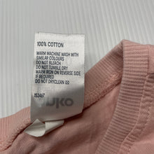 Load image into Gallery viewer, Girls Anko, pink cotton t-shirt / top, EUC, size 0000,  
