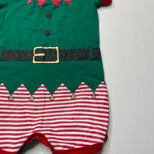Load image into Gallery viewer, unisex Baby Berry, novelty Christmas romper, GUC, size 0,  