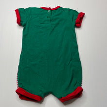 Load image into Gallery viewer, unisex Baby Berry, novelty Christmas romper, GUC, size 0,  