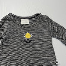 Load image into Gallery viewer, Girls Marquise, embroidered cotton long sleeve top, flower, GUC, size 000,  