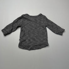 Load image into Gallery viewer, Girls Marquise, embroidered cotton long sleeve top, flower, GUC, size 000,  