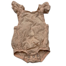 Load image into Gallery viewer, Girls Baby Berry, pink lightweight cotton summer romper, GUC, size 000,  