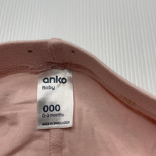 Load image into Gallery viewer, Girls Anko, pink floral stretchy leggings / bottoms, EUC, size 000,  