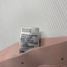 Load image into Gallery viewer, Girls Anko, pink floral stretchy leggings / bottoms, EUC, size 000,  