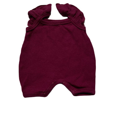 Girls Baby Berry, ribbed stretchy summer romper, EUC, size 0000,  