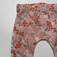 Load image into Gallery viewer, Girls Anko, floral stretchy leggings / bottoms, EUC, size 000,  