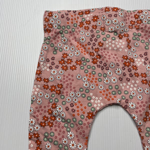 Girls Anko, floral stretchy leggings / bottoms, EUC, size 000,  