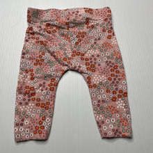 Load image into Gallery viewer, Girls Anko, floral stretchy leggings / bottoms, EUC, size 000,  