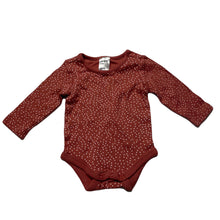 Load image into Gallery viewer, unisex Anko, spotted cotton bodysuit / romper, EUC, size 000,  