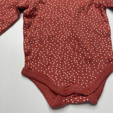 Load image into Gallery viewer, unisex Anko, spotted cotton bodysuit / romper, EUC, size 000,  