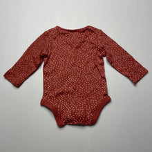 Load image into Gallery viewer, unisex Anko, spotted cotton bodysuit / romper, EUC, size 000,  