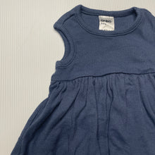 Load image into Gallery viewer, Girls Anko, ribbed cotton romper dress, EUC, size 0000,  