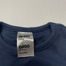 Load image into Gallery viewer, Girls Anko, ribbed cotton romper dress, EUC, size 0000,  