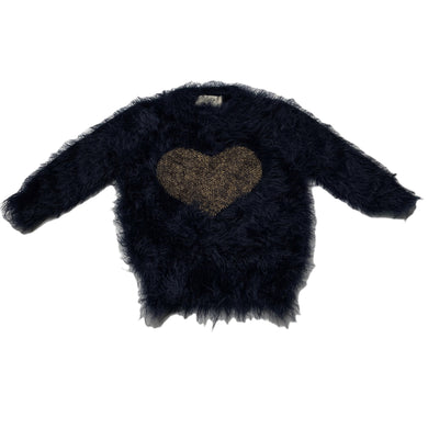 Girls BQT, fluffy stretchy sweater / jumper, EUC, size 0,  