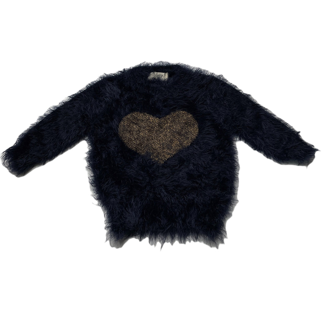 Girls BQT, fluffy stretchy sweater / jumper, EUC, size 0,  