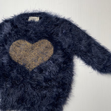 Load image into Gallery viewer, Girls BQT, fluffy stretchy sweater / jumper, EUC, size 0,  