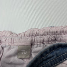 Load image into Gallery viewer, Girls Tu, lined chambray pants, elasticated, GUC, size 1,  
