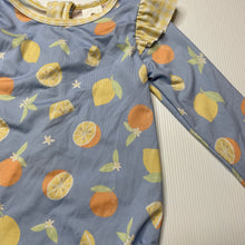 Load image into Gallery viewer, Girls Dymples, long sleeve swim one-piece, GUC, size 1,  