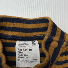 Load image into Gallery viewer, Boys Uniqlo, ribbed stretchy long sleeve top, FUC, size 1,  