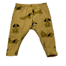 Load image into Gallery viewer, unisex Target, organic cotton blend leggings / bottoms, dogs, EUC, size 000,  