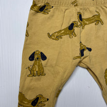 Load image into Gallery viewer, unisex Target, organic cotton blend leggings / bottoms, dogs, EUC, size 000,  