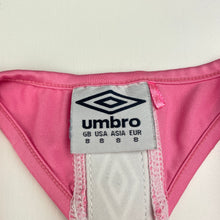 Load image into Gallery viewer, Girls Umbro, pink sports / activewear top, EUC, size 8,  