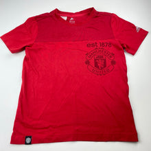 Load image into Gallery viewer, Boys Adidas, Climalite Manchester United t-shirt / top, GUC, size 9-10,  