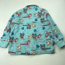 Load image into Gallery viewer, Boys Nickelodeon, Paw Patrol flannel cotton pyjama top, EUC, size 4,  