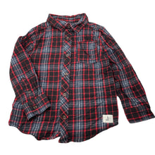 Load image into Gallery viewer, Boys Cotton On, checked cotton long sleeve shirt, GUC, size 5,  