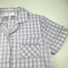 Load image into Gallery viewer, Girls Brilliant Basics, lightweight cotton pyjama shirt / top, EUC, size 10,  