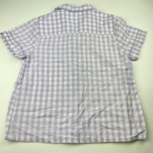 Load image into Gallery viewer, Girls Brilliant Basics, lightweight cotton pyjama shirt / top, EUC, size 10,  