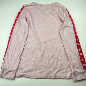 Girls Target, cotton long sleeve pyjama top, EUC, size 10,  