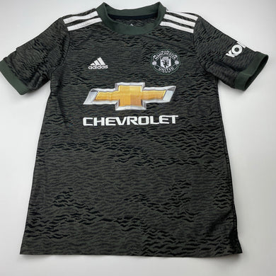 Boys Adidas, AEROREADY Manchester United sports / activewear top, EUC, size 9-10,  