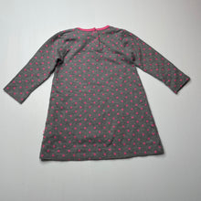 Load image into Gallery viewer, Girls Marquise, cotton casual long sleeve dress, EUC, size 1, L: 43cm