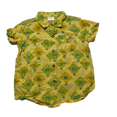 Boys fabindia, lightweight cotton short sleeve shirt, GUC, size 0,  