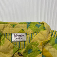 Load image into Gallery viewer, Boys fabindia, lightweight cotton short sleeve shirt, GUC, size 0,  