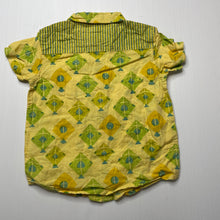 Load image into Gallery viewer, Boys fabindia, lightweight cotton short sleeve shirt, GUC, size 0,  