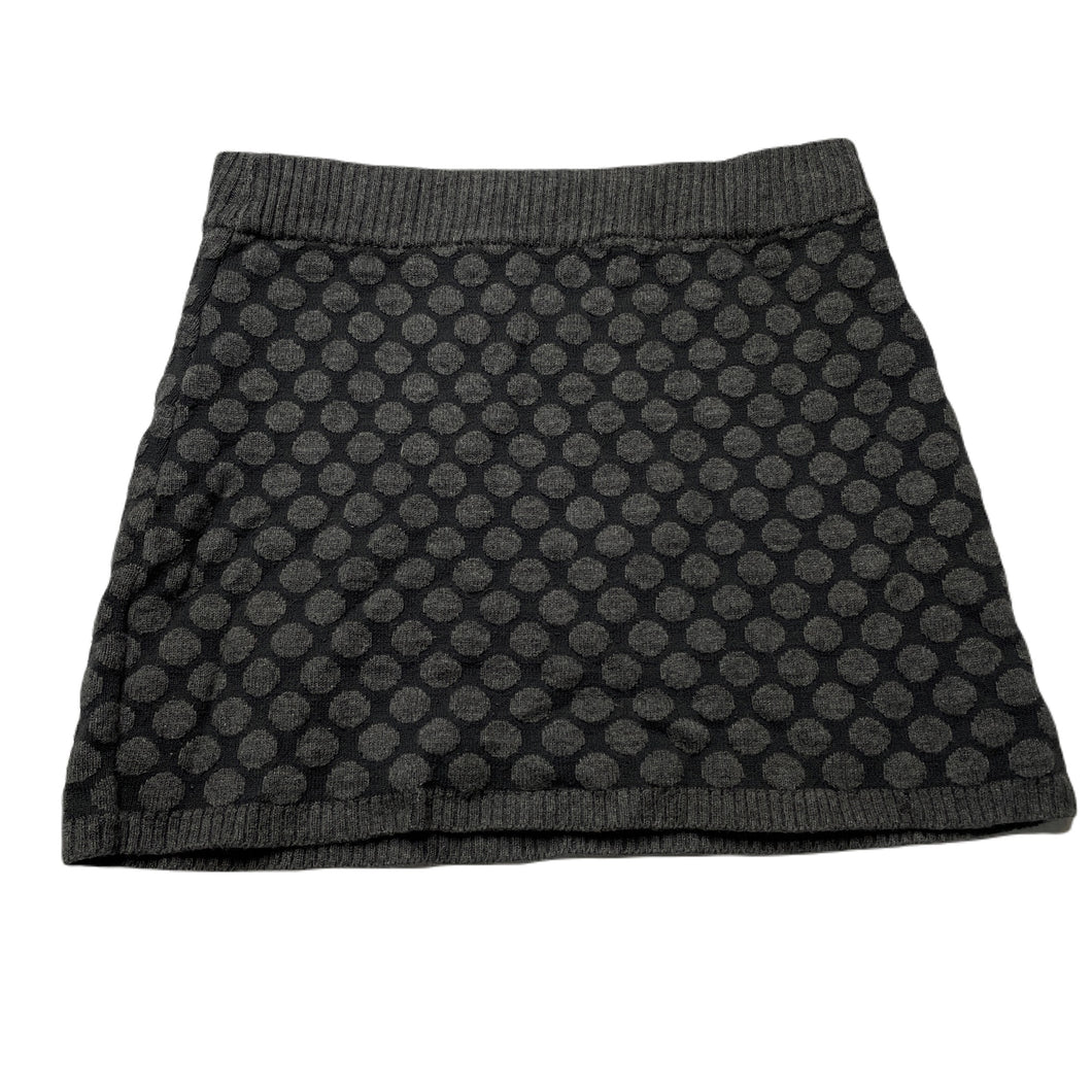 Girls H&M, grey knitted skirt, elasticated, L: 25.5cm, FUC, size 5-6,  