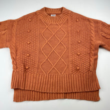 Load image into Gallery viewer, Girls Anko, knitted cotton blend sweater / jumper, GUC, size 12,  