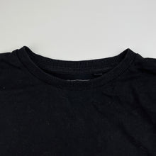 Load image into Gallery viewer, Boys Next, black cotton long sleeve t-shirt / top, GUC, size 7,  