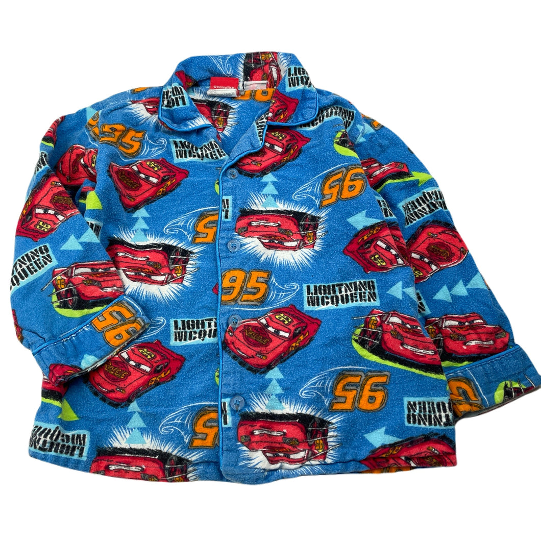 Boys Disney, Cars flannel cotton winter pyjama top, FUC, size 3,  