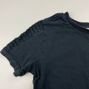 Boys Cotton On, dark blue cotton t-shirt / top, FUC, size 6,  