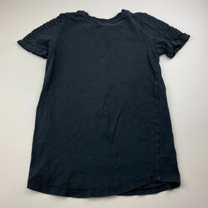 Boys Cotton On, dark blue cotton t-shirt / top, FUC, size 6,  