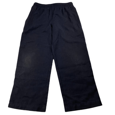 Boys PICKLES, blue school pants, elasticated, Inside leg: 42.5cm, FUC, size 4,  