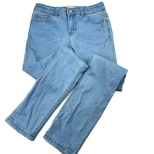 Load image into Gallery viewer, Girls Target, blue stretch denim jeans, adjustable, Inside leg: 61cm, EUC, size 10,  