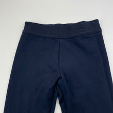 Load image into Gallery viewer, Girls Target, navy stretchy pants, elasticated, Inside leg: 39.5cm, GUC, size 4,  